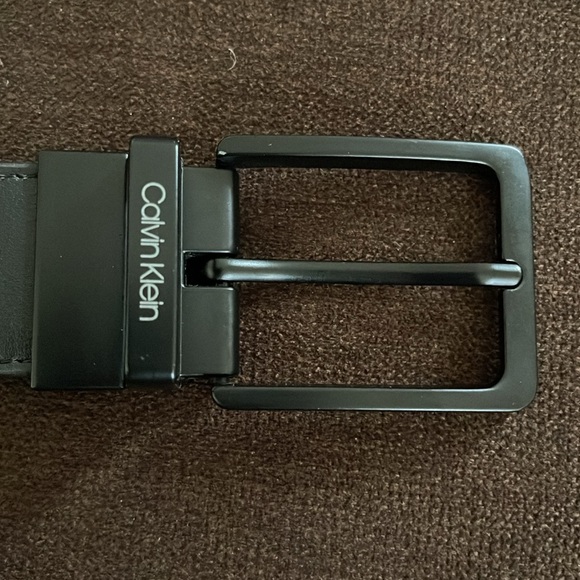 Calvin Klein Reversible Belt Black Brown Size M 34 - 36 - Picture 5 of 5